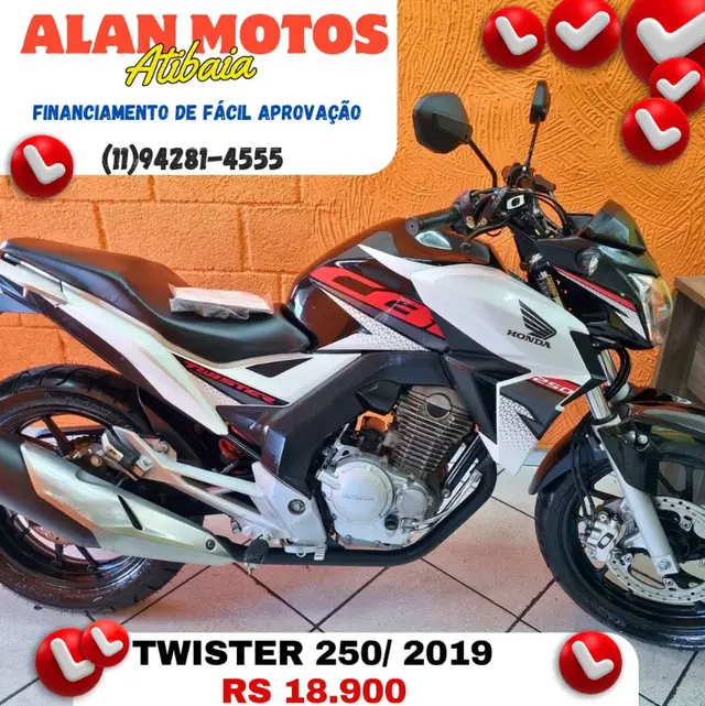 Carro Honda CB 250F Twister 2019 (ABS)