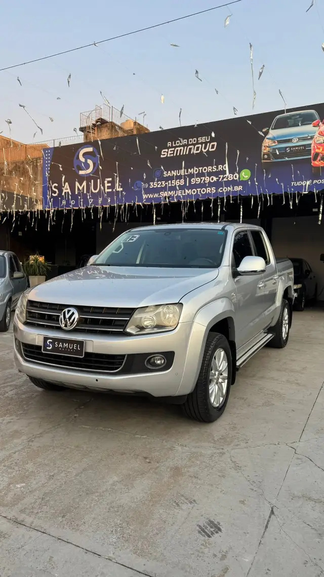 Carro Volkswagen Amarok 2013 2.0 CD 4x4 TDi Highline (Aut)