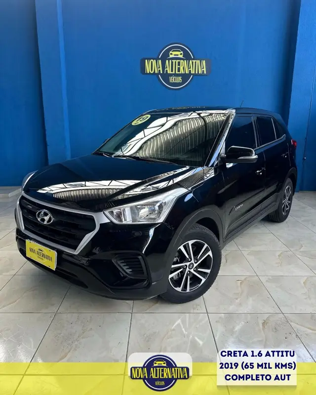 Carro Hyundai Creta 2019 Attitude 1.6 (Aut) (Flex) (PCD)