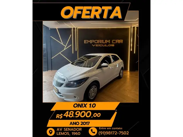 Carro Chevrolet Onix 2017 1.0 Joy SPE/4