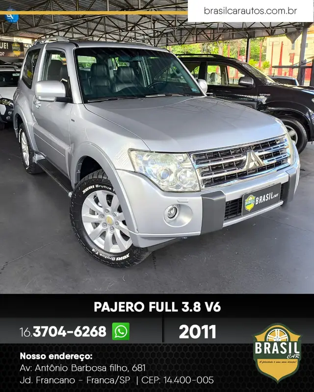 Carro Mitsubishi Pajero Full 2011 HPE 3.8 3p