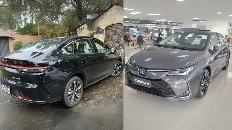 BYD King: onde ele perde e ganha do Toyota Corolla?