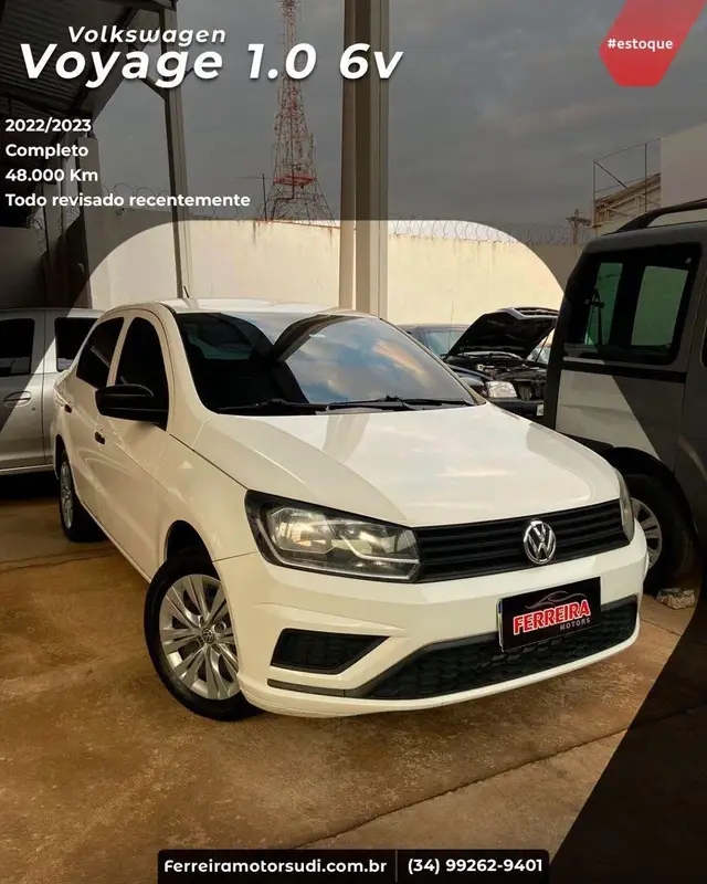 Carro Volkswagen Voyage 2023 1.0 MPI (Flex)