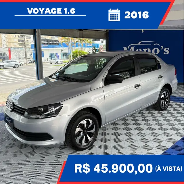 Carro Volkswagen Voyage 2016 1.6 Trendline (Flex)