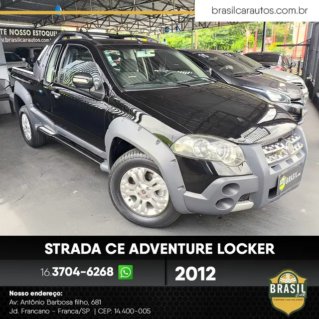 Carro Fiat Strada 2012 Adventure 1.8 16V (Flex) (Cabine Estendida)