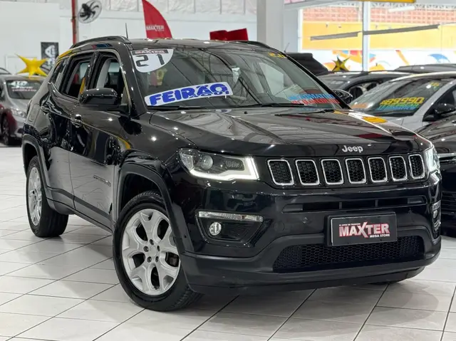 Carro Jeep Compass 2021 2.0 Longitude 4x2 (Aut) (Flex)