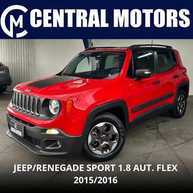 Carro Jeep Renegade 2016 Sport 1.8 4x2 (Aut) (Flex)