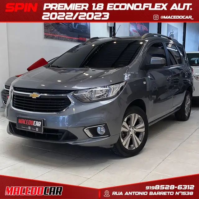 Carro Chevrolet Spin 2023 Premier 1.8 (Aut.)