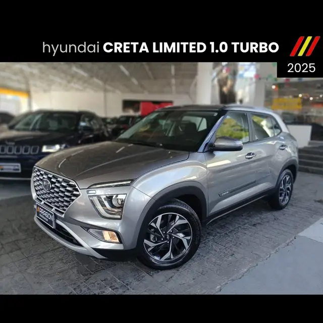 Carro Hyundai Creta 2025 Limited 1.0 Turbo (Aut) (Flex)