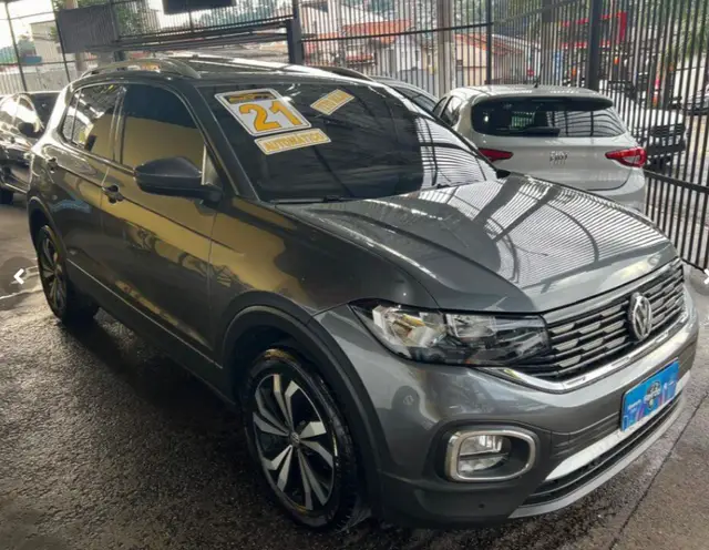 Carro Volkswagen T-Cross 2021 1.4 TSI Highline (Aut) (Flex)