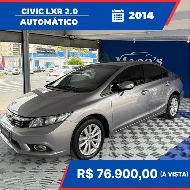 Carro Honda Civic 2014 New  LXR 2.0 i-VTEC (Aut) (Flex)