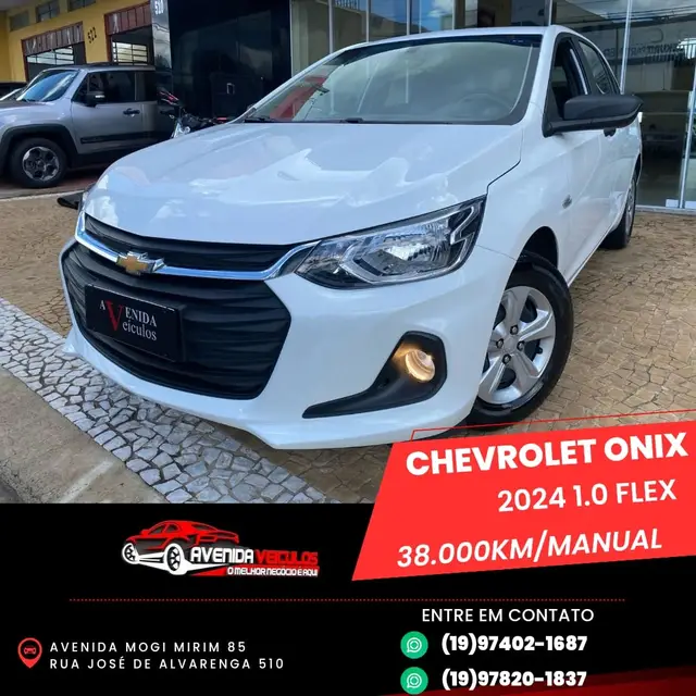 Carro Chevrolet Onix 2024 1.0