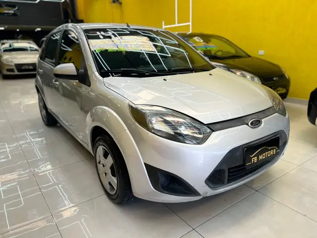 Carro Ford Fiesta Hatch 2014 S Plus 1.0 RoCam (Flex)