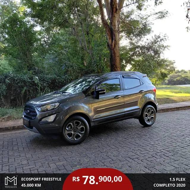 Carro Ford EcoSport 2020 Freestyle 1.5 (Aut) (Flex)