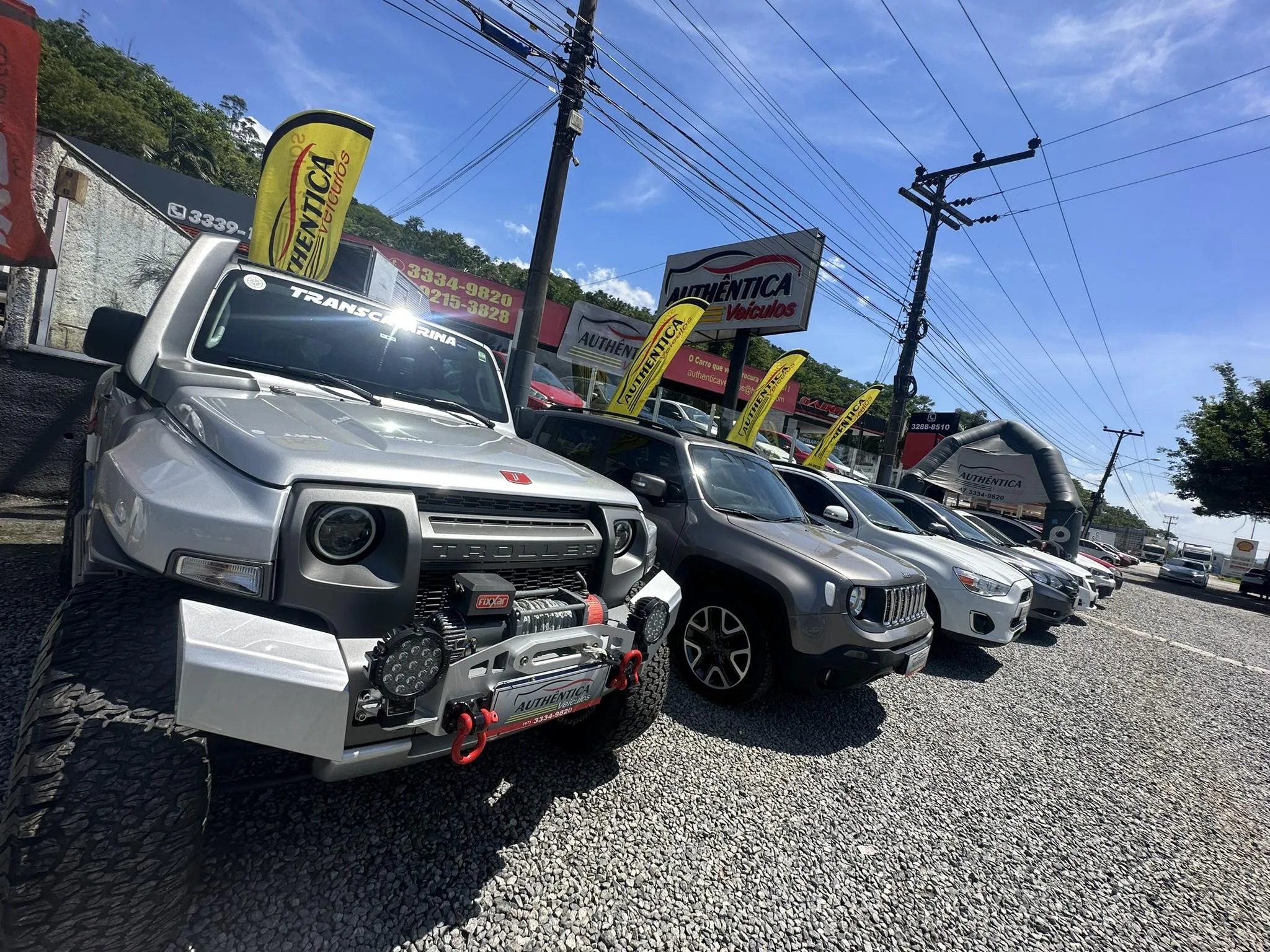 Fachada da loja Veículos à venda em Authentica Veículos - Blumenau - SC | Mobiauto