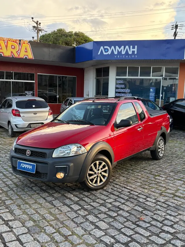 Carro Fiat Strada 2015 Working 1.4 (Flex) (Cabine Estendida)