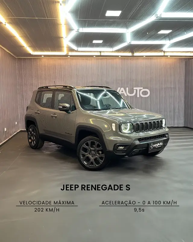 Carro Jeep Renegade 2023 Série S T270 1.3 Turbo 4x4