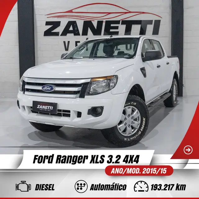 Carro Ford Ranger Cabine Dupla 2015 Ranger 3.2 TD 4x4 CD XLS Auto