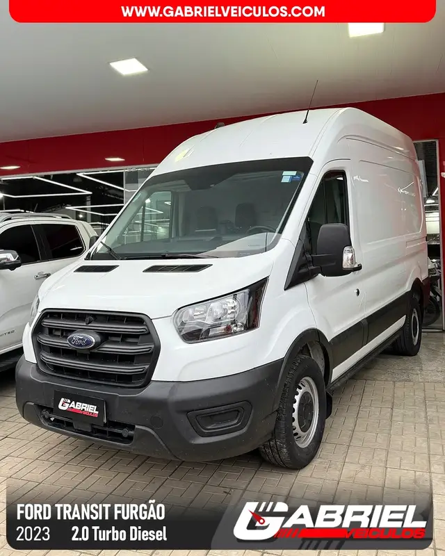 Carro Ford Transit 2023 Furgão 2.0 Turbo Diesel