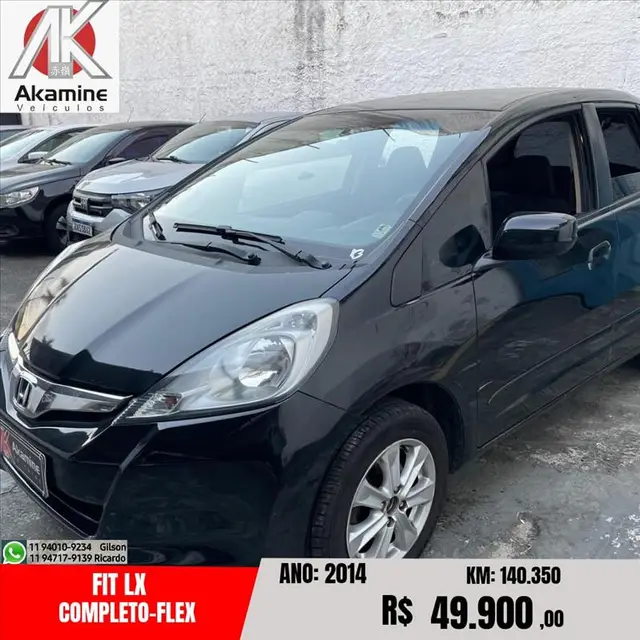 Carro Honda Fit 2014 LX 1.4 (flex)