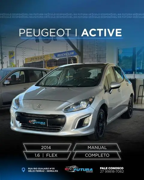 Carro Peugeot 308 2014 Active 1.6 16v (Flex)