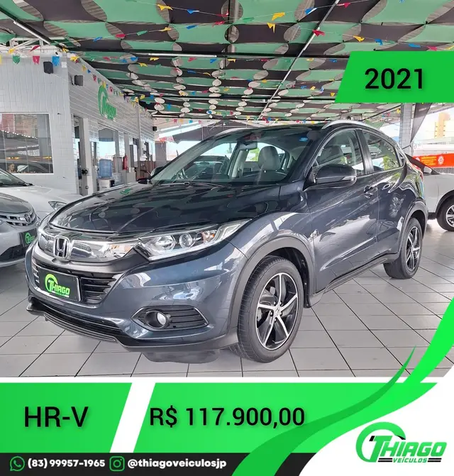 Carro Honda HR-V 2021 EX CVT 1.8 I-VTEC FlexOne