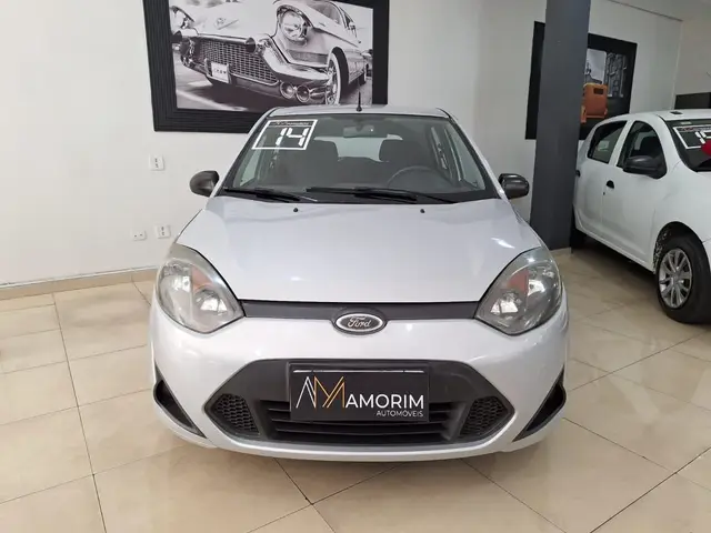 Carro Ford Fiesta Hatch 2014 SE 1.0 RoCam (Flex)