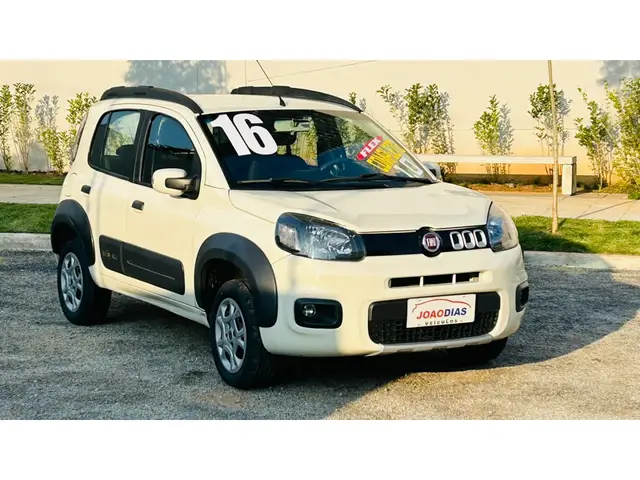 Carro Fiat Uno 2016 Way 1.0 8V (Flex) 4p