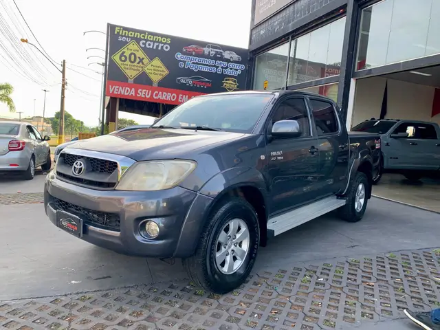 Carro Toyota Hilux Cabine Dupla 2010 Hilux 2.7 SR CD 4x2 (Flex)