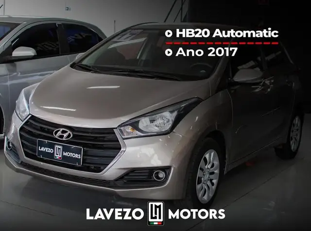 Carro Hyundai HB20 2017 1.6 Comfort Plus (Aut) (Flex)