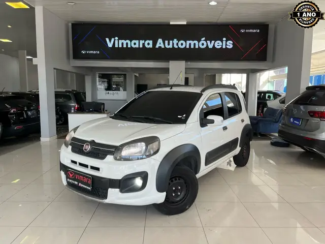 Carro Fiat Uno 2017 Way 1.0 Firefly (Flex)