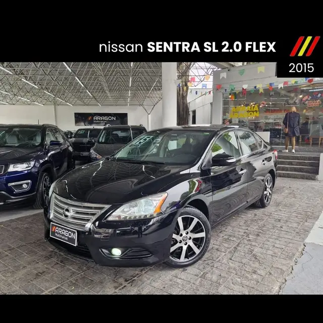 Carro Nissan Sentra 2015 SL 2.0 16V CVT (Flex)