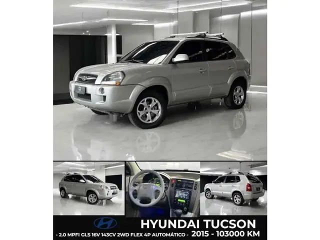 Carro Hyundai Tucson 2015 GLS 2.0L 16v (Flex) (Aut)