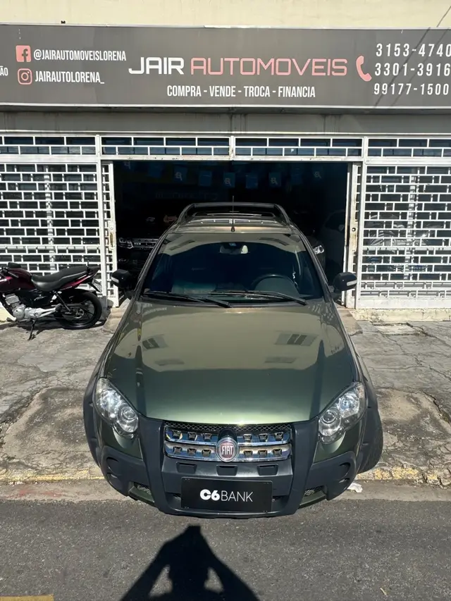 Carro Fiat Strada 2009 Adventure Locker 1.8 8V (Flex) (Cabine Estendida)