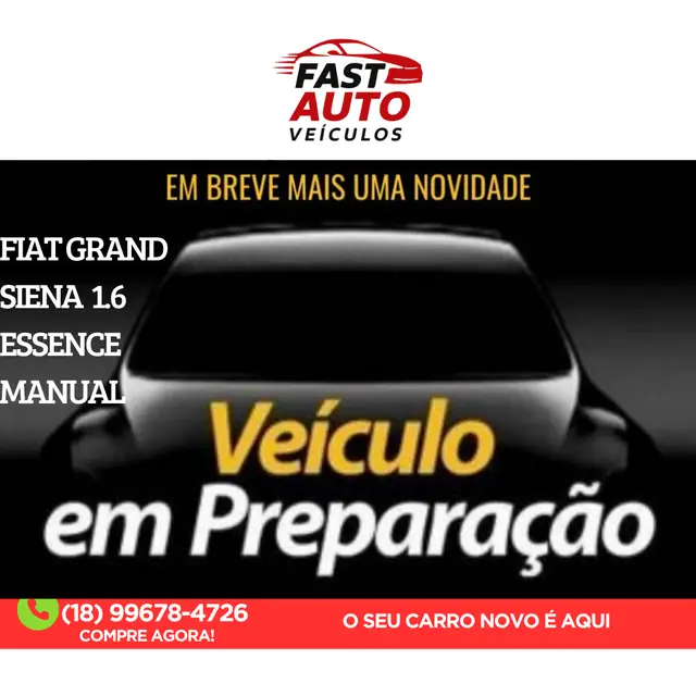 Carro Fiat Grand Siena 2014 Essence 1.6 16V (Flex)