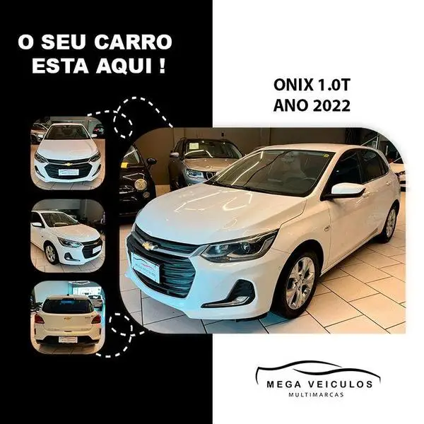 Carro Chevrolet Onix 2022 Premier 1.0 Turbo (Flex) (Aut)