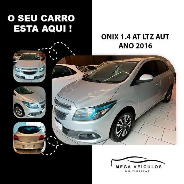 Carro Chevrolet Onix 2016 1.4 LTZ SPE/4 (Aut)