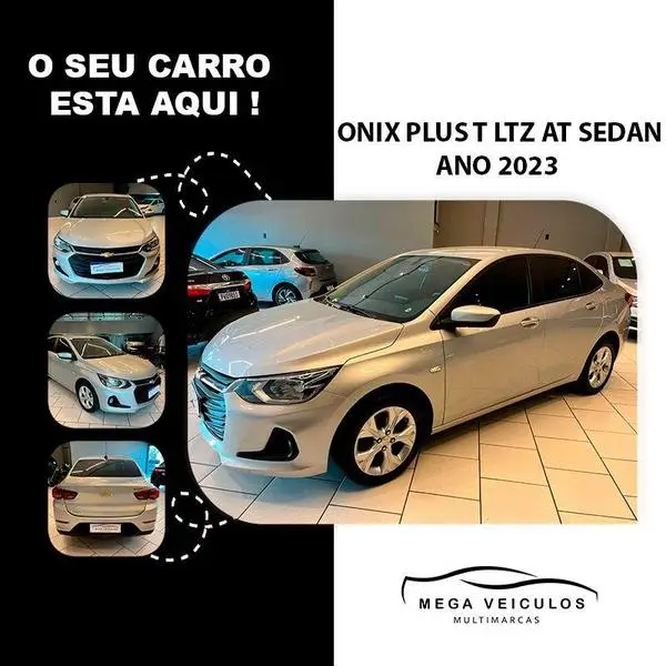 Carro Chevrolet Onix Plus 2023 LTZ 1.0 Turbo (Aut.)