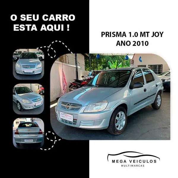 Carro Chevrolet Prisma 2010 Joy 1.0 (Flex)