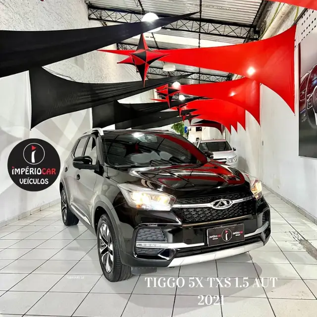 Carro CAOA Chery Tiggo 5X 2021 1.5 TXS Turbo Flex (Aut)