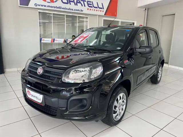 Carro Fiat Uno 2021 Attractive 1.0