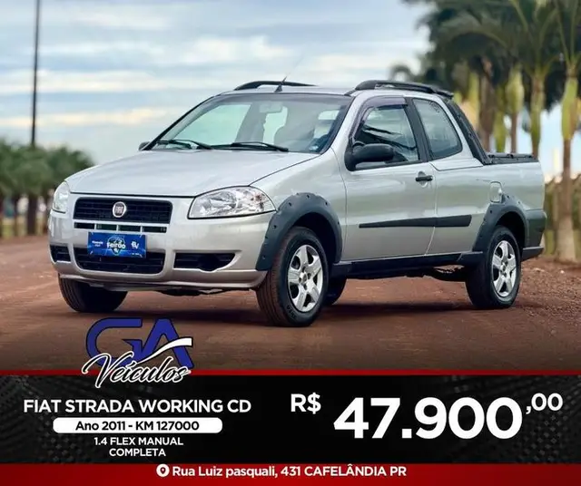 Carro Fiat Strada 2011 Adventure 1.8 16V (Flex) (Cabine Dupla)