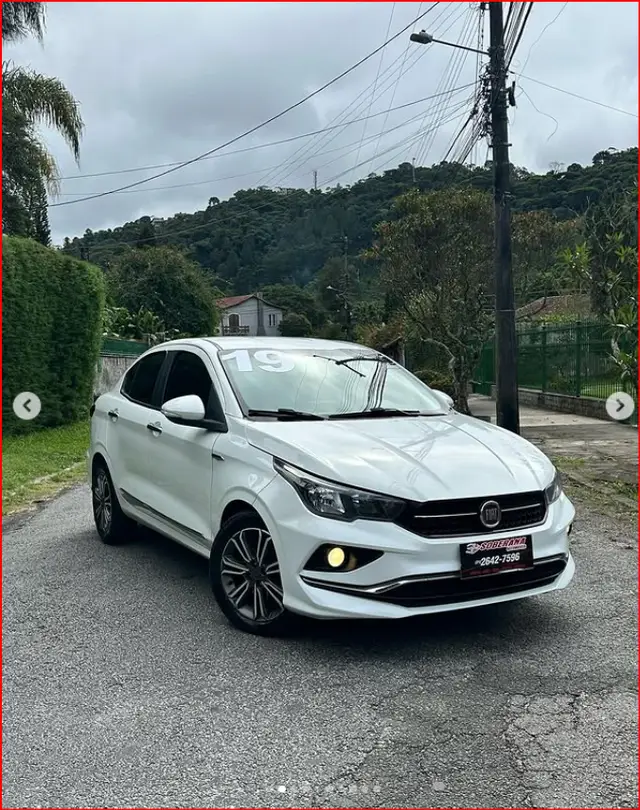 Carro Fiat Cronos 2019 1.8 Precision E.Torq (Flex)