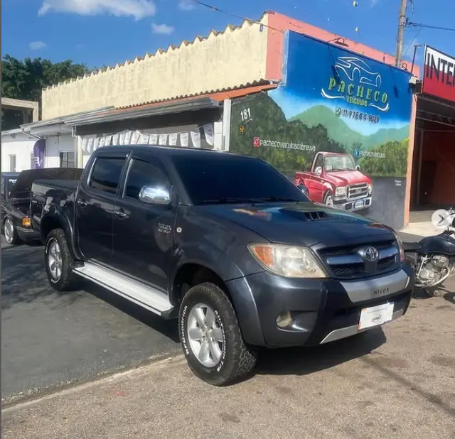 Carro Toyota Hilux Cabine Dupla 2005 Hilux SR 4x4 3.0 (cabine dupla)