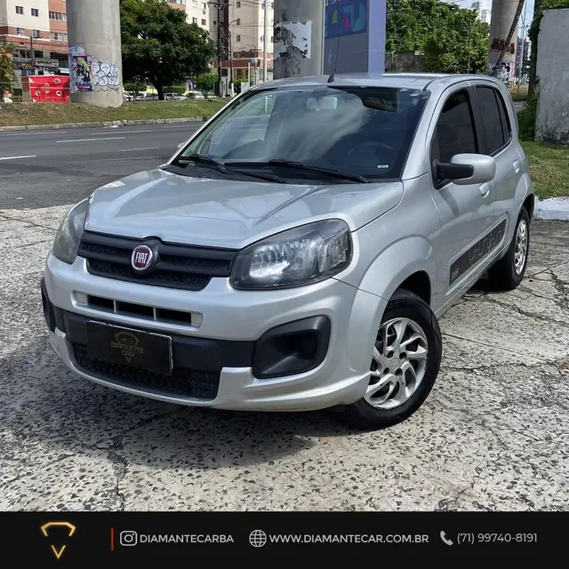 Carro Fiat Uno 2018 Drive 1.0 Firefly (Flex)