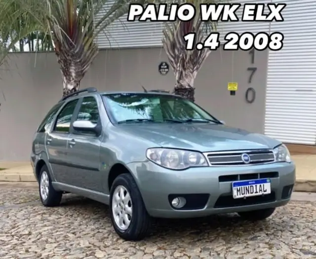 Carro Fiat Palio Weekend 2008 ELX 1.4 8V (Flex)