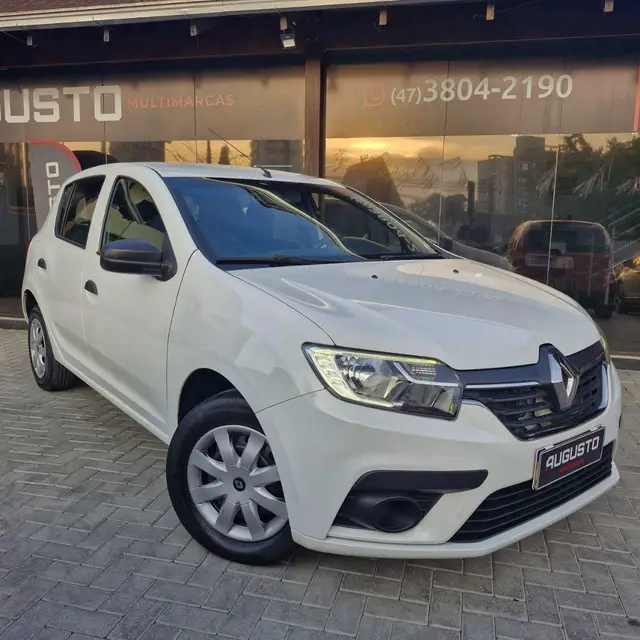 Carro Renault Sandero 2021 Life 1.0 12V SCe (Flex)