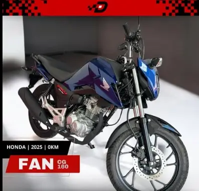 Moto Honda CG 160 2025 Fan