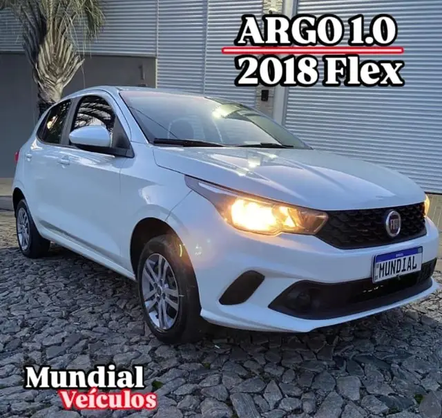 Carro Fiat Argo 2018 Drive 1.0 Firefly (Flex)