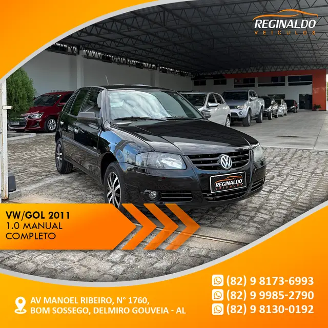 Carro Volkswagen Gol 2011 1.0 (G4) (Flex) 4p